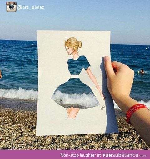 Ocean dress