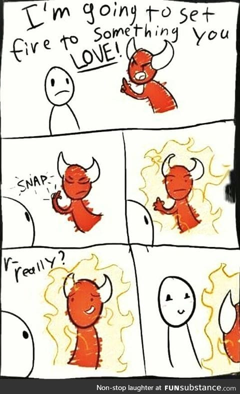 I love you Satan
