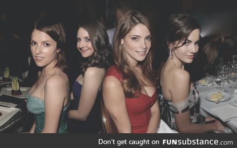 Anna Kendrick, Alison Brie, Ashley Greene and Camilla Belle