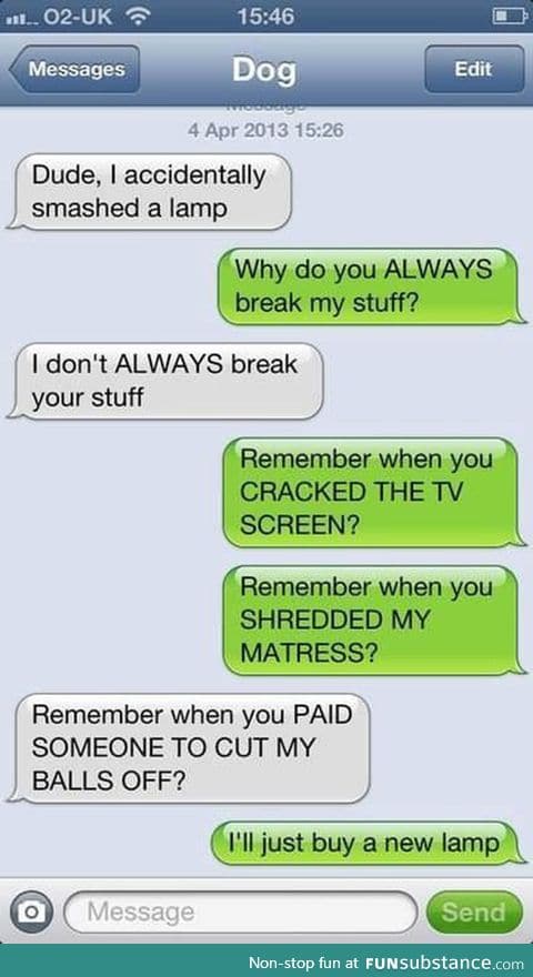 Fair enough