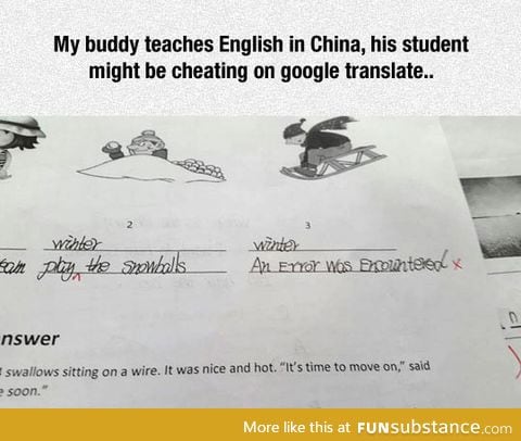 English in china