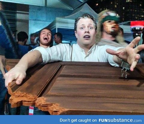 His costume was pretty original