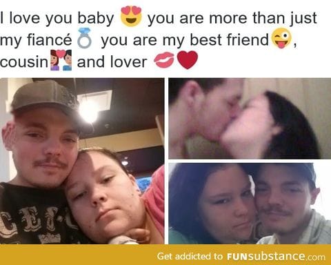 Follow up tweet said "cousins by blood, lovers by choice"