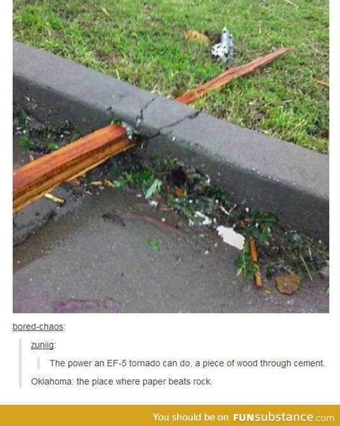 For those who ever wondered how strong is an EF-5 tornado