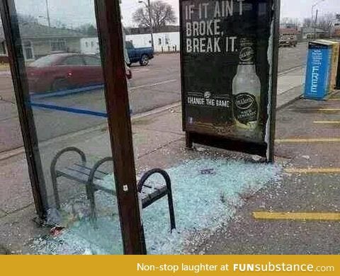 Bad ad placement