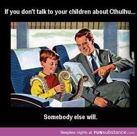 Parents please inform your children