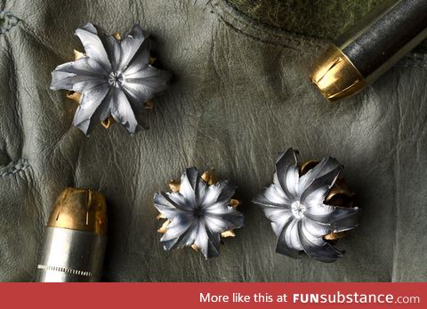 Hollow points fired under water
