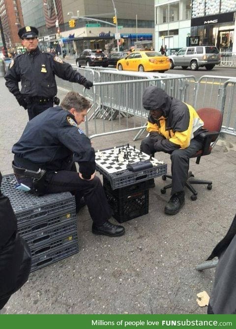 Black man beaten by police on NYC sidewalk