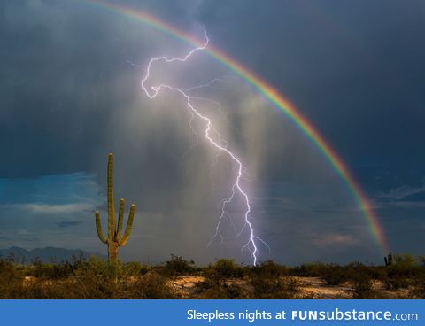 Damn nature! You beautifully scary!