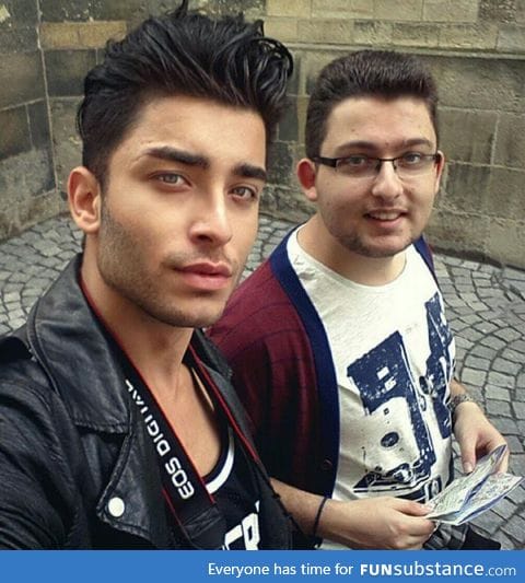 When you feel bad remember these two guys are brothers