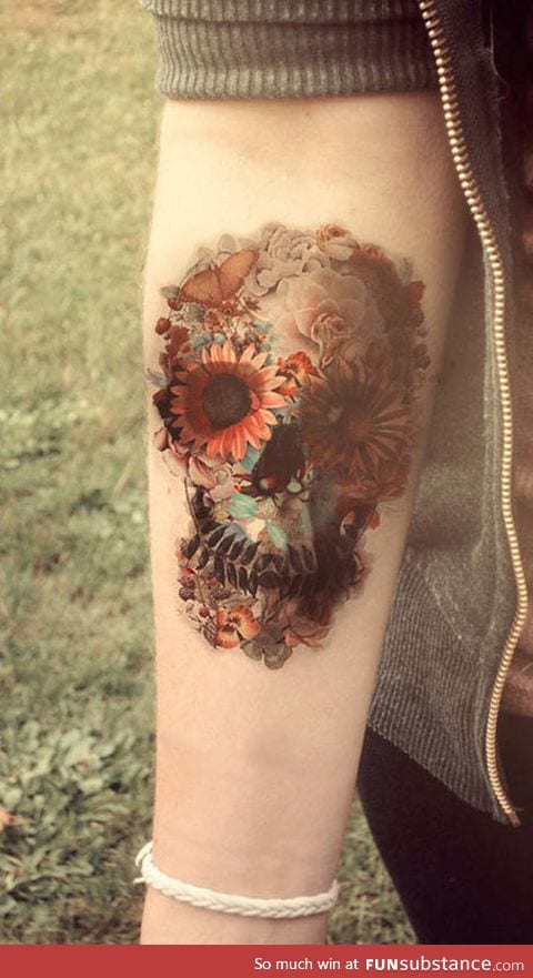 That is one detailed tattoo
