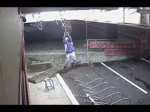If he put half that effort into getting a job he could buy a bike