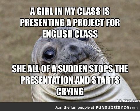 Even the teachers had this look