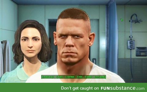 Someone made a very special wanderer in fallout 4