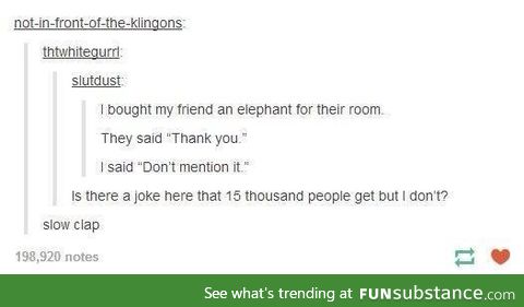 I Like Watching People's Faces As They Try & Get This Joke