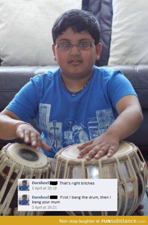 Darsheel is a pimp.