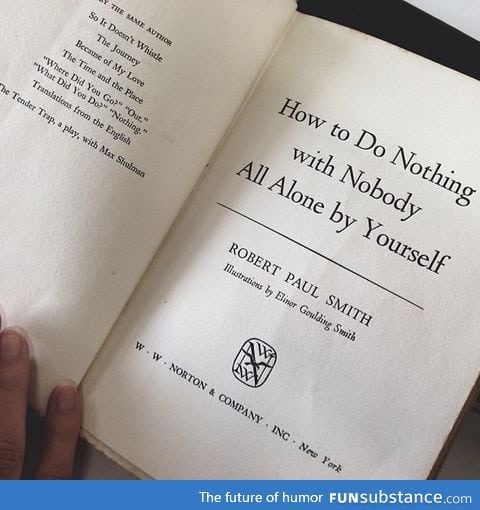 That's my book