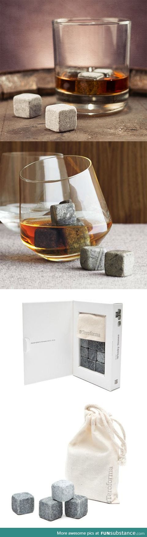 Ice Cube Stones - Make your drinks cold without watering it down