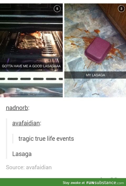 I hate lasagna tbh