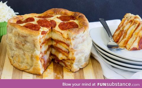 Pizza cake