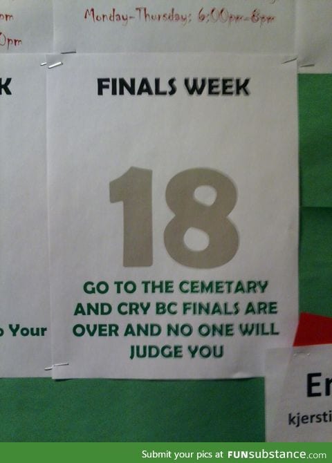 I finally understand why there's a cemetery on campus