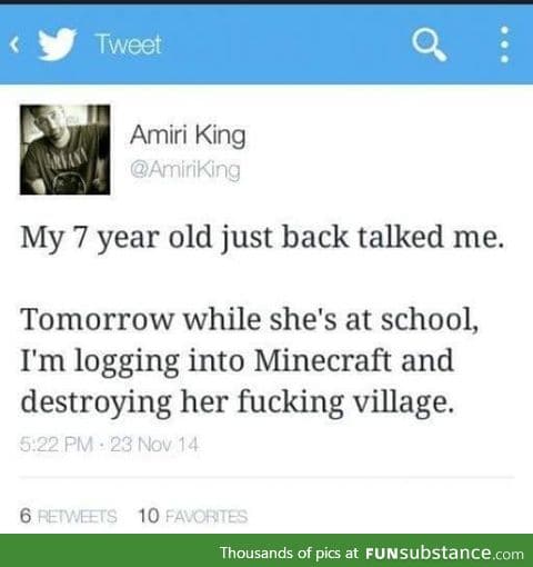 That'll teach her