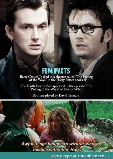 Two worlds collide