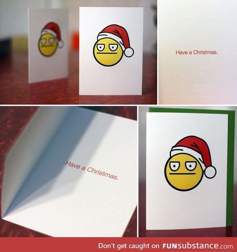 Best Christmas card ever