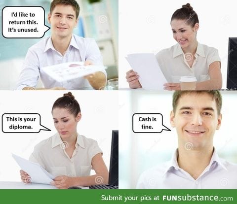 Me after too many interviews