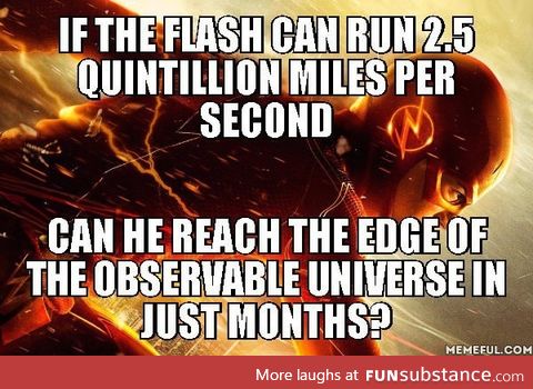 Can The Flash do that?