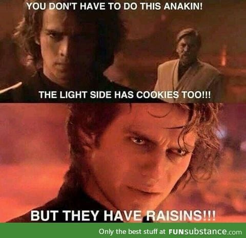 Stop the discrimination against raisins, all grapes are beautiful!