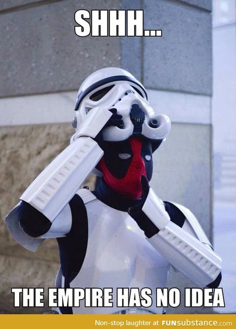 No one expects deadpool
