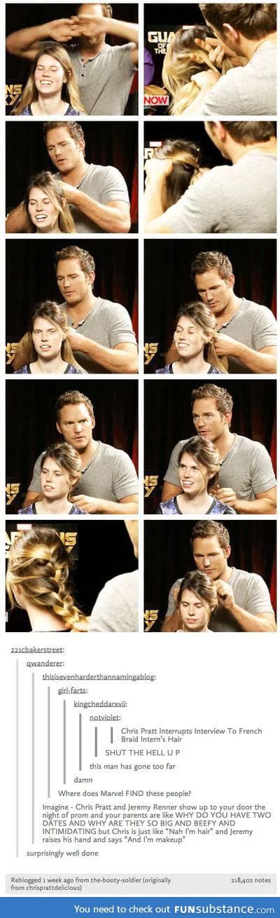 Chris Pratt's hidden talent