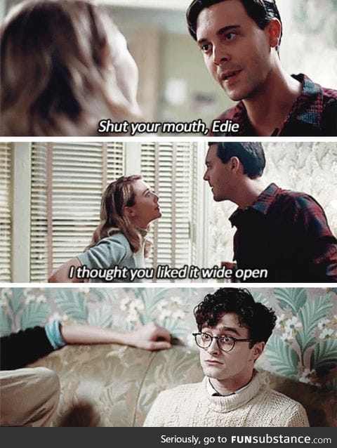 Harry, cover your ears! This is not the kind of talk The Chosen One should hear.