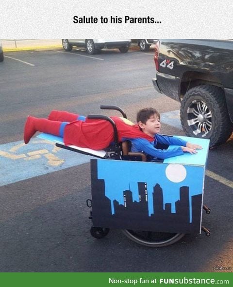His parents are doing it right