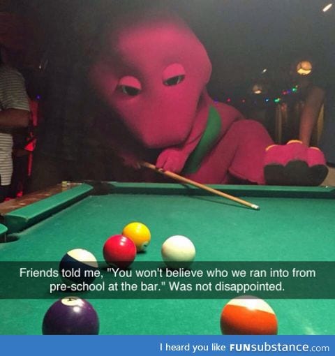 why the hell was his leg on the table?