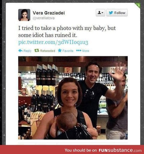 The greatest of photobombs