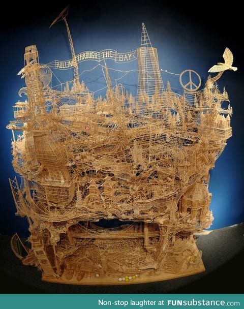 All made out of toothpicks