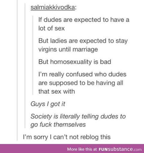 oh look it's yet another tumblr post that i find amusing