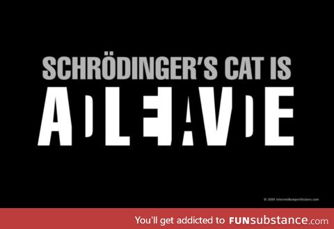 Finally an answer