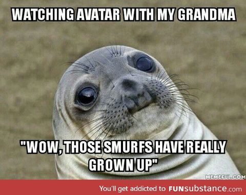 Kinda awkward, but I still love her