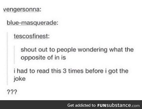 If you get it the first time you read it, I salute you