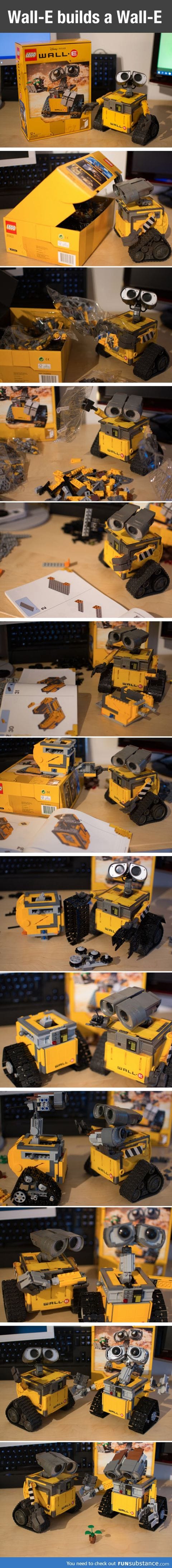When A Wall-E Builds A Wall-E