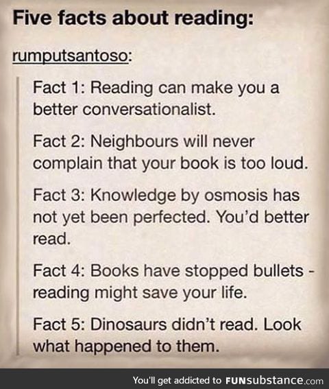 Reasons reading is important