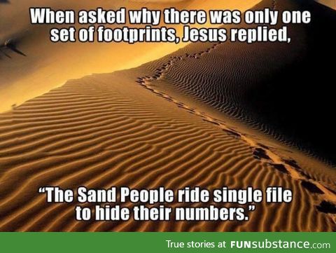 Jesus knows stuff
