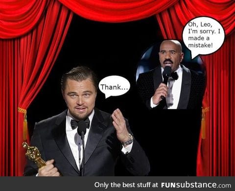 Leo's universe fail by Steve Harvey