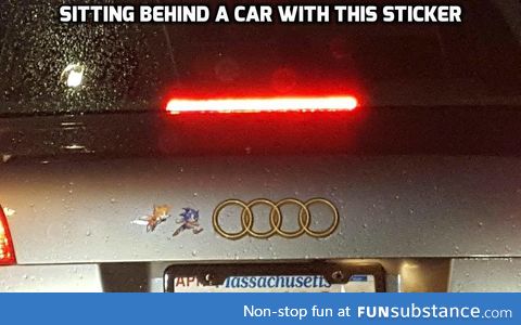 Stickers used right