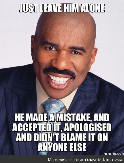 Just let him go, It was a mistake
