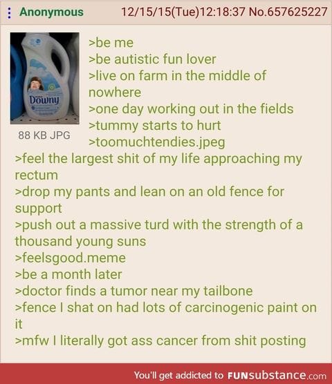 Anon takes a shit