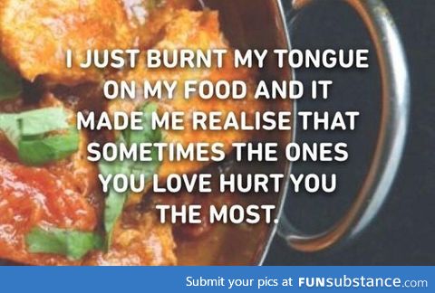 Food why have you betrayed me?